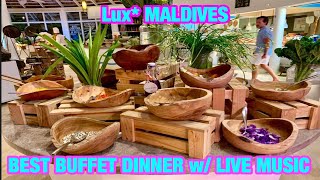 Maldives I Buffet Dinner With Live Music I Lux* South Ari Atoll