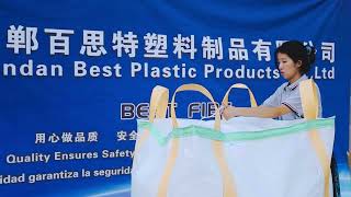 china manufacturer heavy duty super sacks fibc big bags/Handan Baisite