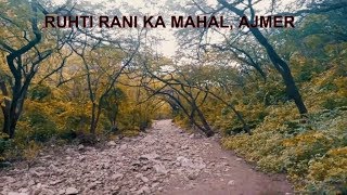 RUTHI RANI KA MAHAL😱😱 Waterfalls | Unseen Places Of Ajmer #1🔥🔥 | happy Valley trek | Monsoon😍