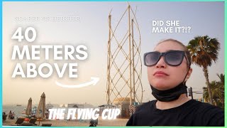 STILL SCARED OF HEIGHTS?|THE FLYING CUP DUBAI 2021