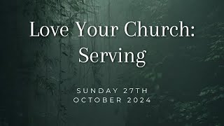 Morning Service:  Sunday 27th October 2024