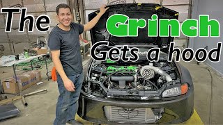 How to fit a K24 under a civic hood