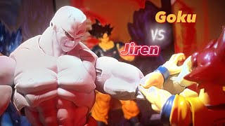 Goku Vs Jiren | A Stop motion Movie 🍿