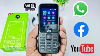 JIO GREEN PHONE WITH YouTube, Whatsapp and FB  | JIO 4G KEYPAD PHONE [TAMIL]