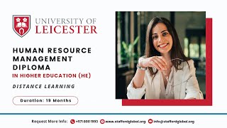 Human Resource Management Diploma (HE) | University of Leicester (UK) | Distance Learning