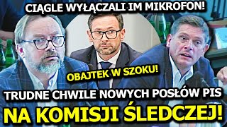 TRUDNE CHWILE NOWYCH POSŁÓW PIS NA KOMISJI DO SPRAW AFERY WIZOWEJ! NIE MOGĄ NORMALNIE ZADAĆ PYTANIA!