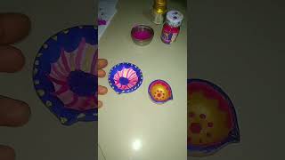 ଦୀପ decorate କେମିତି କରିବେ ଘରେ  #diwalidecoration #diyadiy #diy #diwali #youtubeshorts #shorts #odia