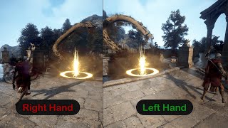 NEW CANCEL | Left & Right Hand Grab Speed Comparison | Awakening Hashashin BDO