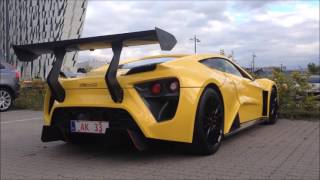 SuperCarsClub Arabia in Copenhagen! Zenvo TSR, Aventador SV's, 918 Spyder and more!