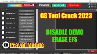 GS Tool Crack 2023 | Erase MI Cloud | Remove DEMO | Erase FRP & Userlock @pravatmobile