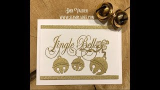 Jingle Bells Christmas Card with Deb Valder