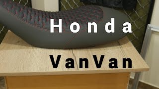 Honda VanVan 125, nowa tapicerka, zmieniony profil siedzenia