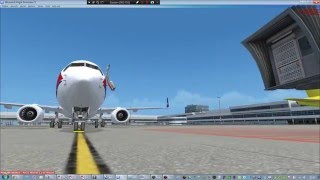 PMDG 737-800 WL complete flight with planning LKPR-EDDF