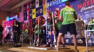 Open Nationals, Squat 1