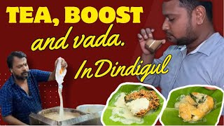 Vada & Boost,tea in Dindigul | kickstaaart#trending #youtube #tamilnadu #sarbeth #food #foodie#vlog