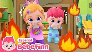 Seguridad Contra Incendios | Cuidados Diarios | Canciones Infantiles | Bebefinn en español