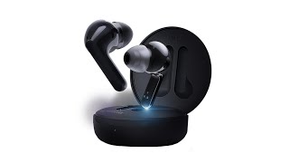 LG TONE Free HBS-FN6 UV Nano 99.9% Bacteria Free with British Meridian Sound Bluetooth Headset Black