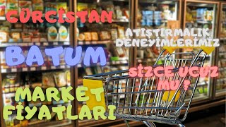 GÜRCİSTAN Batum MARKET Fiyatları Ne Durumda VE Atıştırmalıklarını  Deniyoruz