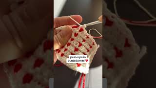 punto precioso ❤️ #crocheting #crochet #tutorialcrochet #ganchillo #parati #crochettutorial