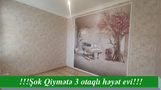 ŞOK QİYMƏTƏ 3 OTAQLI ❗27000AZN  DÜŞMƏ MƏNZİL 070-556-00-23 Simran