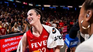 Caitlin Clark makes more WNBA history in front of a record crowd as Indiana Fever down Atlanta Dream