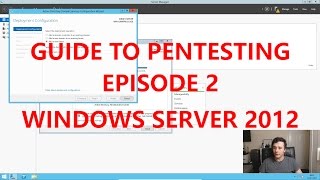 Guide to Pentesting - Episode 2 - Installing Windows Server 2012 as a Domain Controller