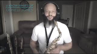 24kGoldn - Mood / Donell Jones - U Know What’s Up (Sax Cover)