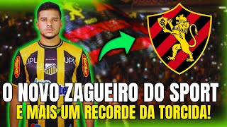 ZAGUEIRO "NOVO" PARA A SERIE B E MAIS UM RECORDE DA TORICDA  | NOTÍCIAS DO SPORT CLUB DO RECIFE