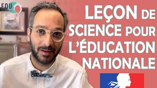 Une leçon de science pour l'éducation Nationale ! La nouveauté favorise les apprentissages !