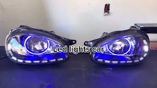 Faros de chevy c1 modificados