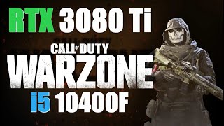 RTX 3080 Ti  Power Limit adjustment...  / i5 10400F / 32GB Ram / 1440p / High / Call Of Duty WARZONE