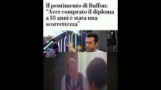 il pentimento di Buffon #diploma #buffon #short #ironia #risate #comicità #ridere #comico #calcio