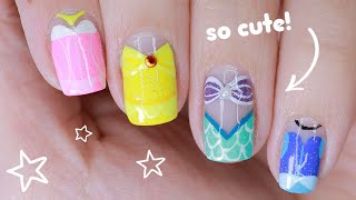 ✨ Magical (& Classic!) Disney Princess Nail Art Tutorial ✨