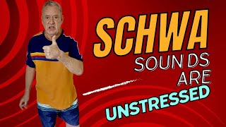 Schwa sounds are (unstressed)