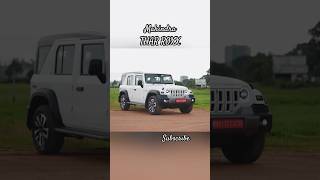 Mahindra Thar Roxx white rocks