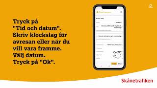 Skånetrafiken - Boka färdtjänst i serviceresors app