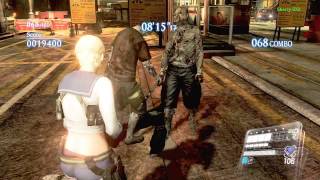 Resident Evil 6 Mercenaries Urban Chaos 150 combo