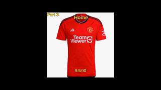 Rating your club football kits #football #footballkits #footballclub #kits #manunited #manutd