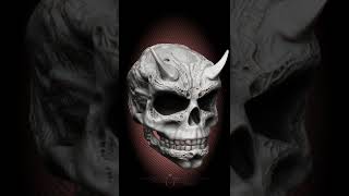 Demon Skull Zbrush 2022