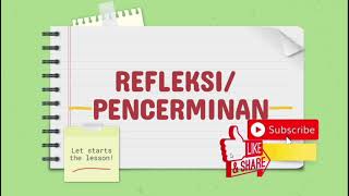 TRANSFORMASI GEOMETRI KELAS 9 | MENCARI BAYANGAN  PENCERMINAN/ REFLEKSI