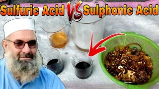 How to recognise Sulphuric acid and Sulphonic acid #business #gold