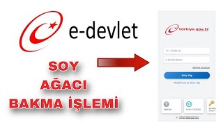 E Devlet Soy Ağacı Nasıl Bakılır / E Devlet Alt Üst Soy Ağacı Sorgulama