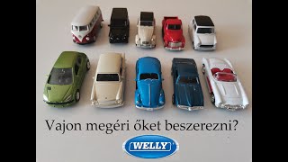 Véleményem: 1:60-as Welly kisautók