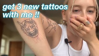 new tattoo day - updated tat collection & care routine (ep 5) !!