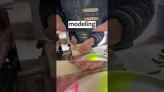 manufacturing technique of handmade ceramic tiles.