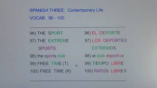 3 CL 96-100*:  deporte, deportes extremos, club Deportivo, tiempo libre, ratos libres...