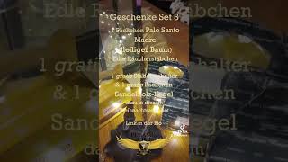 Palosanto Räucherset Weihnachtsgeschenke #spiritualität #weihnachtsgeschenke #palosanto