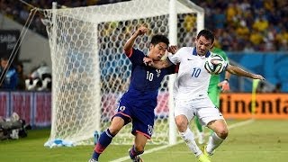 Japan 0 - 0 Greece : World Cup 2014