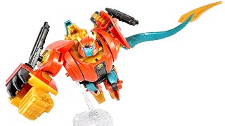 Fantastic Figure! Transformers EARTHSPARK Deluxe Terran Jawbreaker Hasbro Version Chefatron Review