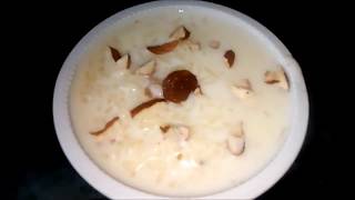 Kheer recipe | Rabdi wali kheer recipe | How to make kheer at home | Easy Sweet dish recipe |